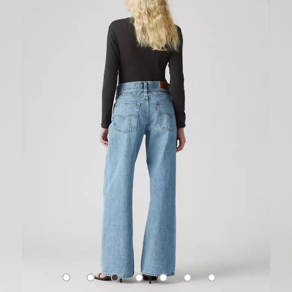 Levi's XL STRAIGHT Women's Wide Leg Jeans 26x29 - Picture 3 of 10